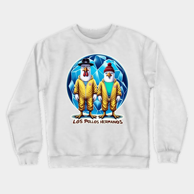 "Los Pollos Hermanos" - Breaking Bad Flavor and Style Crewneck Sweatshirt by Doming_Designs